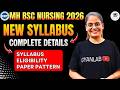 MH BSc Nursing 2026 | Syllabus - Paper Pattern | Weightage | Gyanlab | Anjali Patel