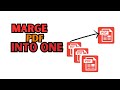 How To Merge PDF Files Into One | Combine PDF Files Easily (2024)