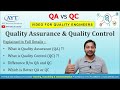QA \u0026 QC | 'Quality Assurance (QA)' Vs 'Quality Control' (QC) in Explained in Detail (In Hindi)