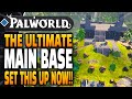 Palworld - The BEST Main Base you can Build for Infinite Ingots and Resources! Set this up NOW!