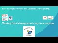 Migrate Oracle 19c Database to PostgreSQL 13.1 Database