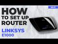 ✅ How to Set Up CISCO LINKSYS E1000 Router