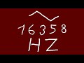 16358 hz triangle
