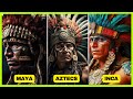 The BIG Difference Between the Aztecs, Maya, Inca, and Olmec