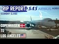 HONEST Trip Report: SAS A350 Economy class! CPH-LAX
