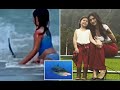 Terrified Hawaiian girl 6 runs from shark that circled her just feet away from shoreline