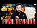 Class 12 History | The Final Revision 🔥 | Last Minute Board Exam Preparation 2026 | All The Best