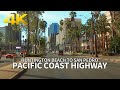 [4K] PACIFIC COAST HIGHWAY - Driving Huntington Beach to San Pedro, Orange County, California