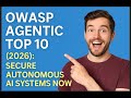🔐 Agentic Top 10 (2026): Secure Autonomous AI Systems Now | OWASP