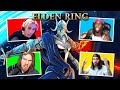 Elden Ring - Streamers REACT to Rellana Twin Moon Knight (Boss Fight)