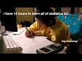 study with me for finals in 15 hours | all nighter during finals week at uchicago