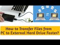 What is the fastest way to transfer files from pc to external hard drive | How to use Robocopy cmd