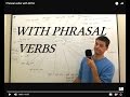 Phrasal verbs with WITH