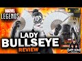 Marvel Legends Lady Bullseye Marvel Knights Wave (Mindless Ones BAF) Review