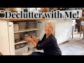 The One Thing You Must Do to Declutter Effectively! Organizing Cabinets in my Dining Room