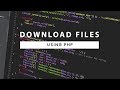 PHP File Download | Download Any File using PHP