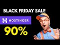 Hostinger Coupon Code 2025 | 90% OFF + 3 Months FREE (Black Friday Deal)