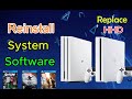 How to Re install PS4 System Software || How To Fix HDD 2025