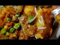 सूखे मटर आलू तो कहेंगे आज ही बना कर खालूं | MASALA Tiffin Potato Mater #perfectindianrecipe