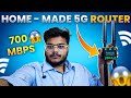This DIY 5G Router Beats Jio AirFiber? 🤯 700Mbps Speed Test