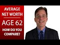 Average Net Worth by Age 62