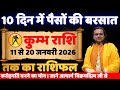 कुम्भ राशि 11 से 20 जनवरी 2026 राशिफल | Kumbh Rashi January 2026 |Aquarius Horoscope | Acharya Vani