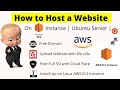 | Hindi |How to deploy website on  AWS EC2 Instance | Host Website On Aws with Free SSL \u0026 Domain