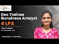 Success Unlocked | Palve Pratiksha’s Placement Journey | QSpiders Hadapsar