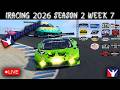 iRacing 2026 Season 2 Week 7 | GT3 Brands Hatch, Porsche Cup Nords 24hr, GTE's Watkins \u0026 IMSA Laguna