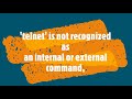 #9 Enable Telnet Client On Windows OS
