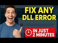 Fix Any .DLL File Missing Error In Windows 10/8/7 (hindi) 100% working ✅