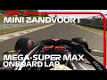 F1 2021 Mega Super Max Verstappen Mini Zandvoort Onboard Lap | Assetto Corsa mod F1 2021