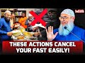 7 Dangerous Actions to Avoid During Fasting || Sheikh Assim Al Hakeem