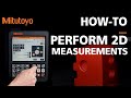 How to Perform 2D Measurements With a Height Gauge | Mitutoyo LH-600 F-Series