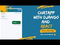 Build a Real-Time Chat App with Django, React \u0026 WebSockets | Full-Stack Tutorial
