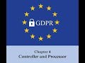 GDPR - Chapter 4 - Article 29-30 - Records