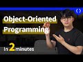 What is Object Oriented Programming? Explained in 2 Minutes
