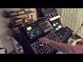 Afternoon synth jam featuring Peak, Minilogue XD, Digitakt, Bass Station II and Roland RD2000
