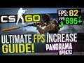 🔧 CSGO: Dramatically increase performance / FPS with any setup! PANORAMA UPDATE