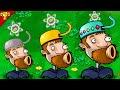 Plants vs Zombies : Crazy Dave Peashooter Max Level