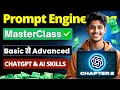 ChatGPT MasterClass 🔥| Prompt Engineering Course in Hindi | Basic to Advanced | ChatGPT \u0026 AI Skills