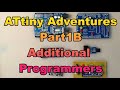 ATTINY Part1B, trying out the USBASP and Arduino UNO hat to program an ATtiny85 microcontroller.