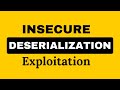 Privilege Escalation via Insecure Deserialization