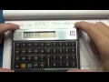CAM #4 - Pt 1 What is RPN Reverse Polish Notation / How to use RPN on the HP 12C, HP 15C and HP 50g
