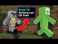 Minecraft Manhunt, But My Hunter Can't Die...