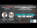 APS vs ERP Scheduling: What APS Does that ERP Does Not (Opcenter Planning \u0026 Scheduling Webinar)