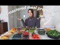THE ULTIMATE HEALTHY MEAL PREP | a week's worth of easy \u0026 yummy recipes + grocery list