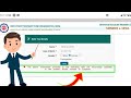 The provided is not matching with the information available in the system. Kindlycontact to Employer