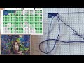 Cross Stitch: New Start! Diagonal Parking Tutorial #6: How I Begin a New Project on the Diagonal