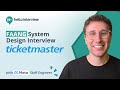System Design Interview: Design Ticketmaster w/ a Ex-Meta Staff Engineer